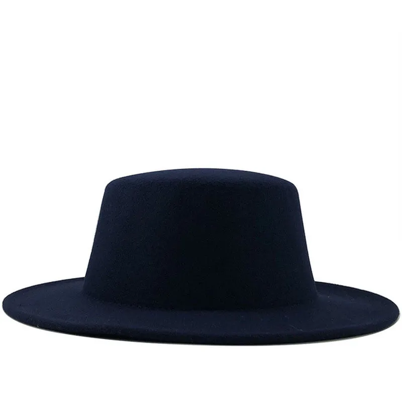 Winter Autumn Imitation Woolen Women Men Ladies Fedoras Top Jazz Hat European American round Caps Bowler Hats Feminino Gorra