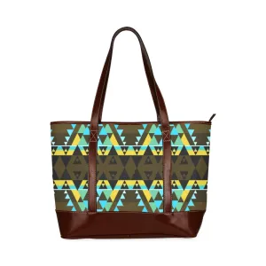 Writing on Stone Broken Lodge Tote Handbag